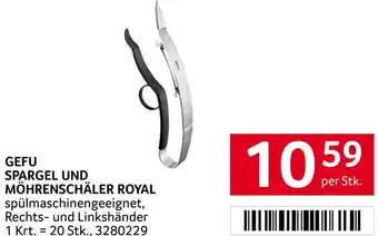 Transgourmet GEFU SPARGEL UND MÖHRENSCHÄLER ROYAL Angebot