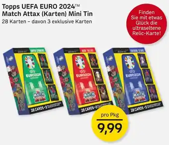 Post Topps UEFA EURO 2024 Match Attax (Karten) Mini Tin Angebot