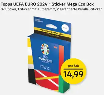 Post Topps UEFA EURO 2024 Sticker Mega Eco Box Angebot