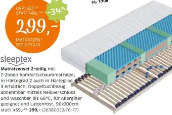 XXXLutz MATRATZENSET 2-TEILIG Angebot