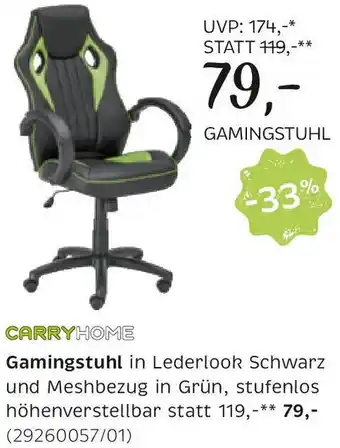 XXXLutz GAMINGSTUHL Angebot