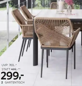 XXXLutz GARTENTISCH Angebot