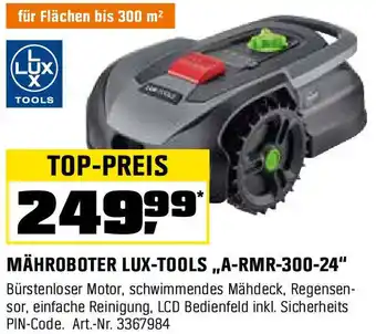 OBI MÄHROBOTER LUX-TOOLS,,A-RMR-300-24 Angebot