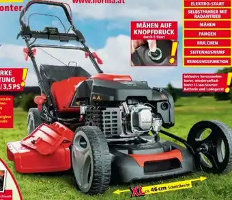Norma Elektro-Start Benzin-Rasenmäher MS150-46E SE Angebot