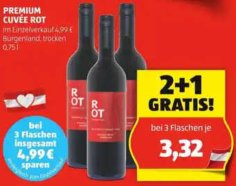 Hofer PREMIUM CUVÉE ROT 0.75L Angebot