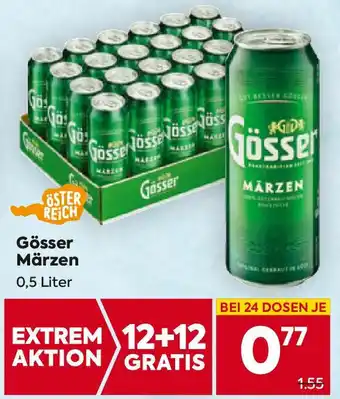 Billa Gösser Märzen 0,5 Liter Angebot