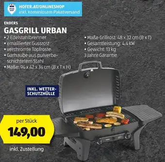 Hofer ENDERS GASGRILL URBAN Angebot