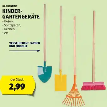 Hofer GARDENLINE KINDER- GARTENGERÄTE Angebot