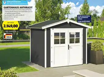 Hofer GARTENHAUS ANTHRAZIT Angebot