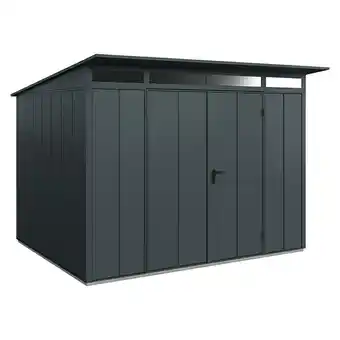 Bauhaus EcoStar Gerätehaus Elegant-P Typ 3 (Außenbreite inkl. Dachüberstand: 312,7 cm, Außentiefe inkl. Dachüberstand: 283,4 cm, Anth Angebot