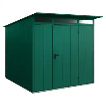 Bauhaus EcoStar Gerätehaus Elegant-P Typ 2 (Außenbreite inkl. Dachüberstand: 247,9 cm, Außentiefe inkl. Dachüberstand: 283,4 cm, Moos Angebot