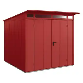 Bauhaus EcoStar Gerätehaus Elegant-P Typ 2 (Außenbreite inkl. Dachüberstand: 247,9 cm, Außentiefe inkl. Dachüberstand: 283,4 cm, Purp Angebot
