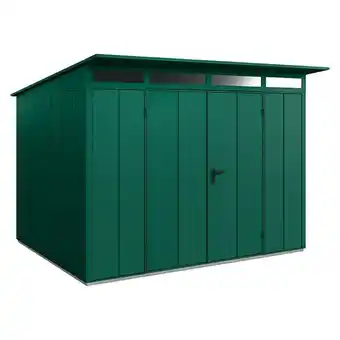 Bauhaus EcoStar Gerätehaus Elegant-P Typ 3 (Außenbreite inkl. Dachüberstand: 312,7 cm, Außentiefe inkl. Dachüberstand: 283,4 cm, Moos Angebot