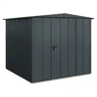 Bauhaus EcoStar Gerätehaus Elegant-S Typ 2 (Außenbreite inkl. Dachüberstand: 258,8 cm, Außentiefe inkl. Dachüberstand: 247,7 cm, Anth Angebot