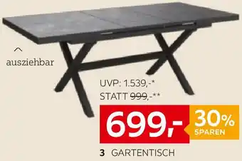 XXXLutz GARTENTISCH Angebot