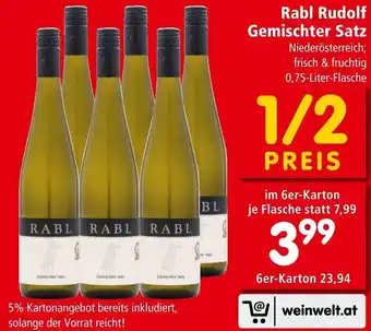 Interspar Rabl Rudolf Gemischter Satz Angebot