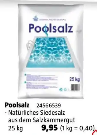 Bauhaus Poolsalz Angebot