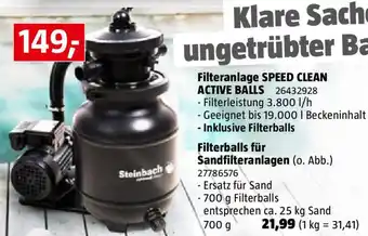 Bauhaus Filteranlage SPEED CLEAN ACTIVE BALLS Angebot