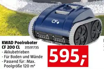 Bauhaus KWAD Poolroboter CF 200 CL Angebot