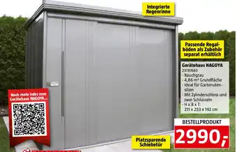 Bauhaus Gerätehaus NAGOYA Angebot