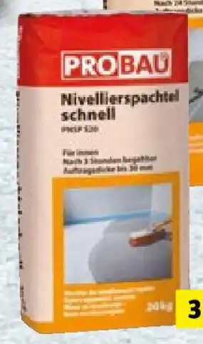 Bauhaus PROBAU Nivellierspachtel schnell Angebot