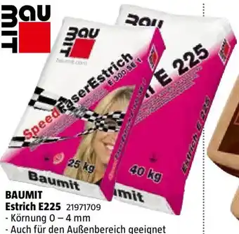 Bauhaus BAUMIT Estrich E225 Angebot