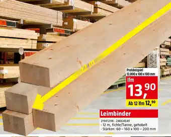 Bauhaus Leimbinder Angebot