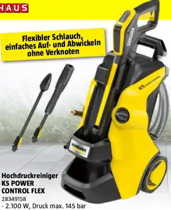 Bauhaus Hochdruckreiniger K5 POWER CONTROL FLEX Angebot