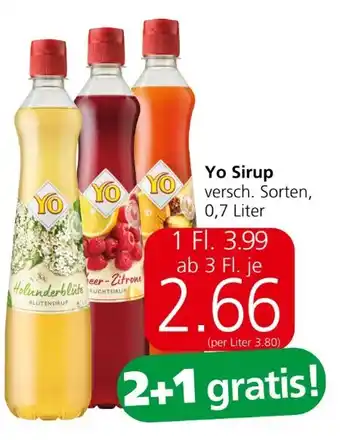 Spar Sirup Angebot