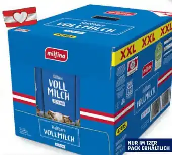 Hofer XXL Haltbare Vollmilch Angebot