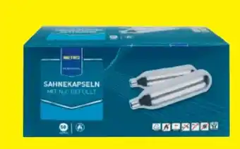 Metro Sahnekapseln Angebot