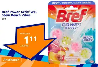 Action Bref Power Activ' WC- Stein Beach Vibes 50g Angebot