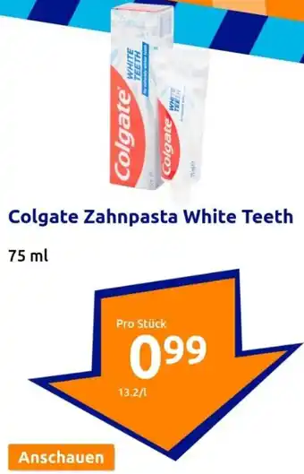 Action Colgate Zahnpasta White Teeth 75 ml Angebot