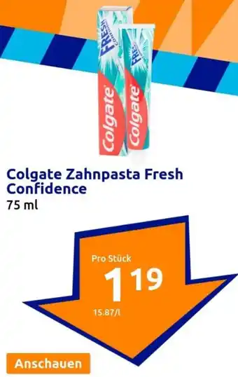 Action Colgate Zahnpasta Fresh Confidence 75 ml Angebot