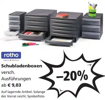 Pagro Diskont Schubladenboxen Angebot