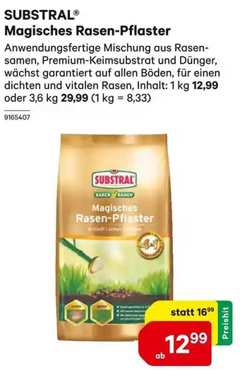 BayWa SUBSTRAL Magisches Rasen-Pflaster Angebot