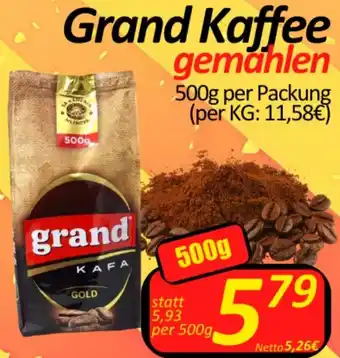Wurstico Grand Kaffee gemahlen Angebot