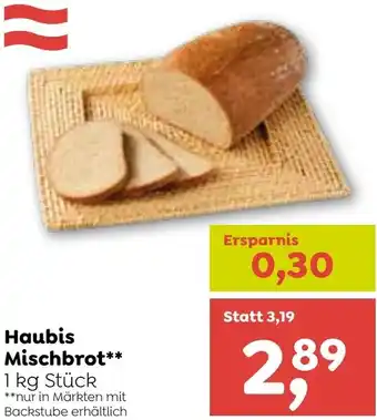 ADEG Haubis Mischbrot Angebot