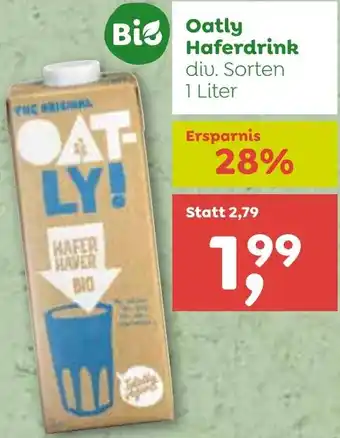 ADEG Oatly Haferdrink Angebot