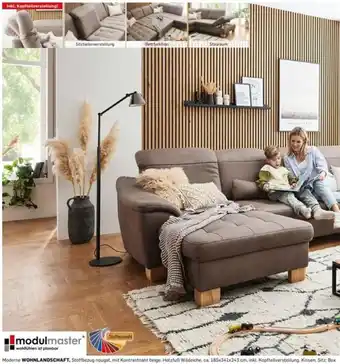 Möbel Ludwig Moderne WOHNLANDSCHAFT Angebot