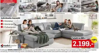 Möbel Ludwig Großzügige WOHNLANDSCHAFT Angebot