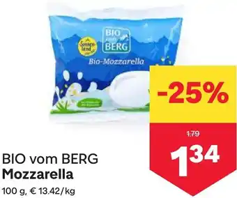 MPreis BIO vom BERG Mozzarella Angebot