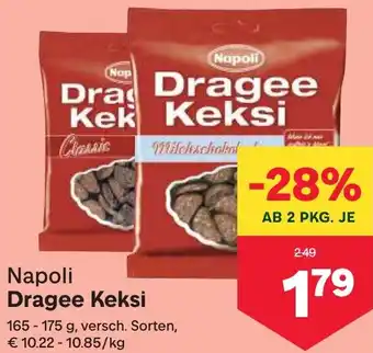 MPreis Napoli Dragee Keksi Angebot