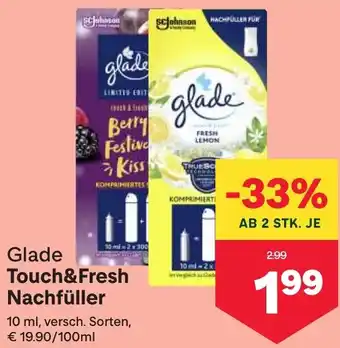 MPreis Glade Touch&Fresh Nachfüller Angebot