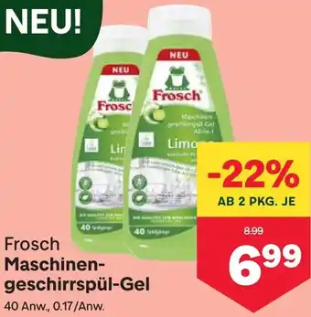 MPreis Frosch Maschinen- geschirrspül-Gel Angebot