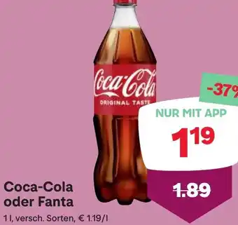 MPreis Coca-Cola oder Fanta Angebot