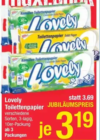 Maximarkt Lovely Toilettenpapier Angebot