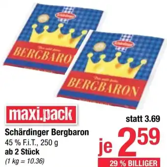 Maximarkt Schärdinger Bergbaron Angebot