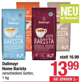 Maximarkt Dallmayr Home Barista Angebot