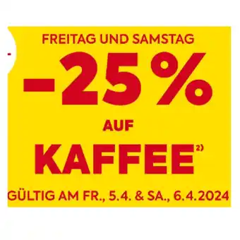 Billa 25% AUF KAFFEE BILLA Angebot